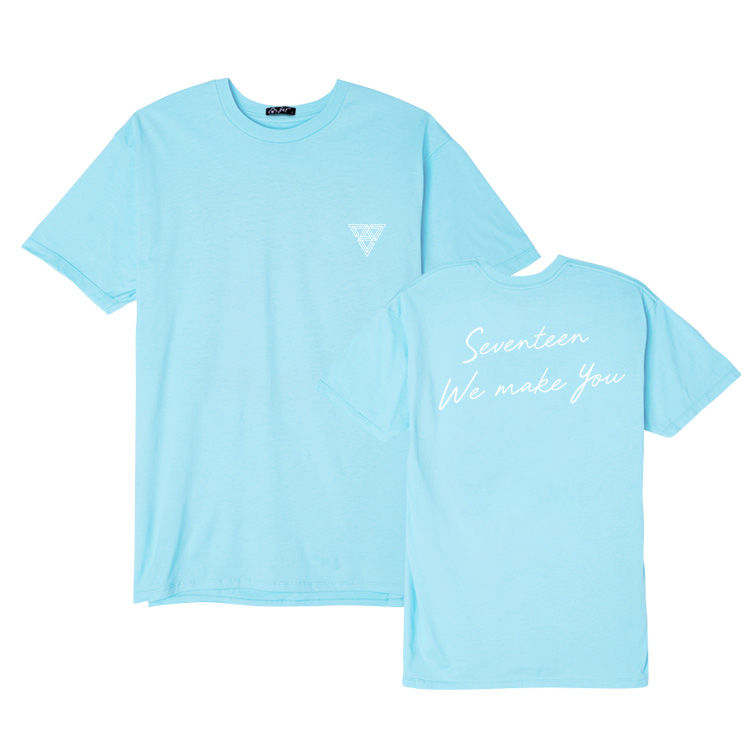 SEVENTEEN MERCH 100% COTTON SHIRT (various colors)