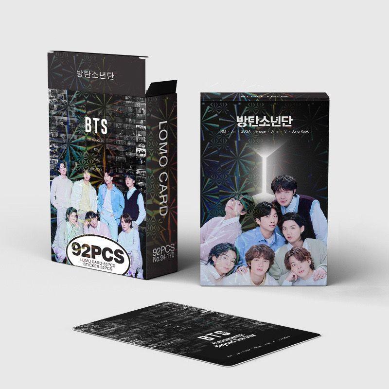 PHOTOCARDS BTS PARTY 2023 92 PCS (60 PHOTOCARDS + 32 STICKERS)