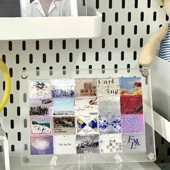 SEVENTEEN MERCH ALBUMS DECORATIVE PUZZLE(2 sizes)