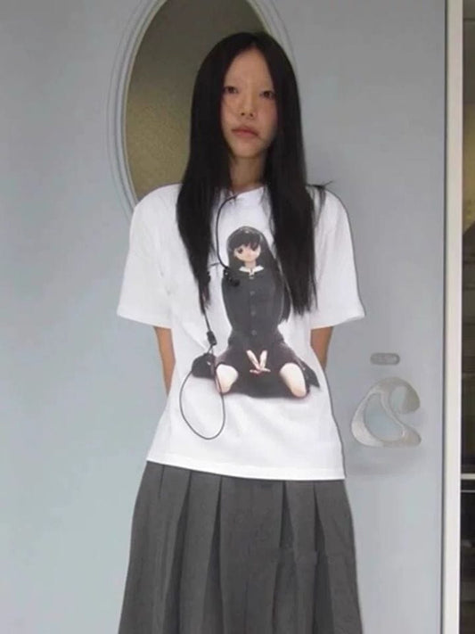 NEWJEANS T-SHIRT 100% COTTON