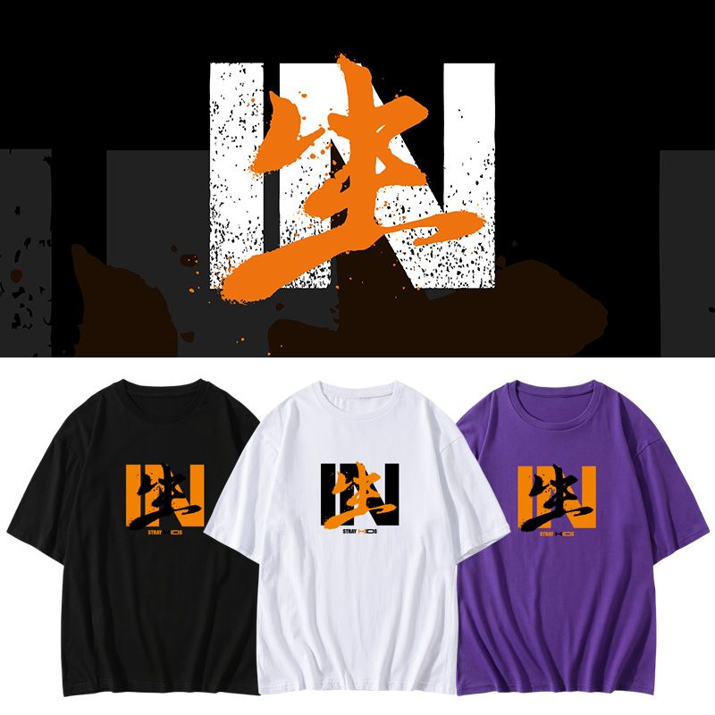 STRAY KIDS MERCH IN生 (IN LIFE) TSHIRT 100% COTTON