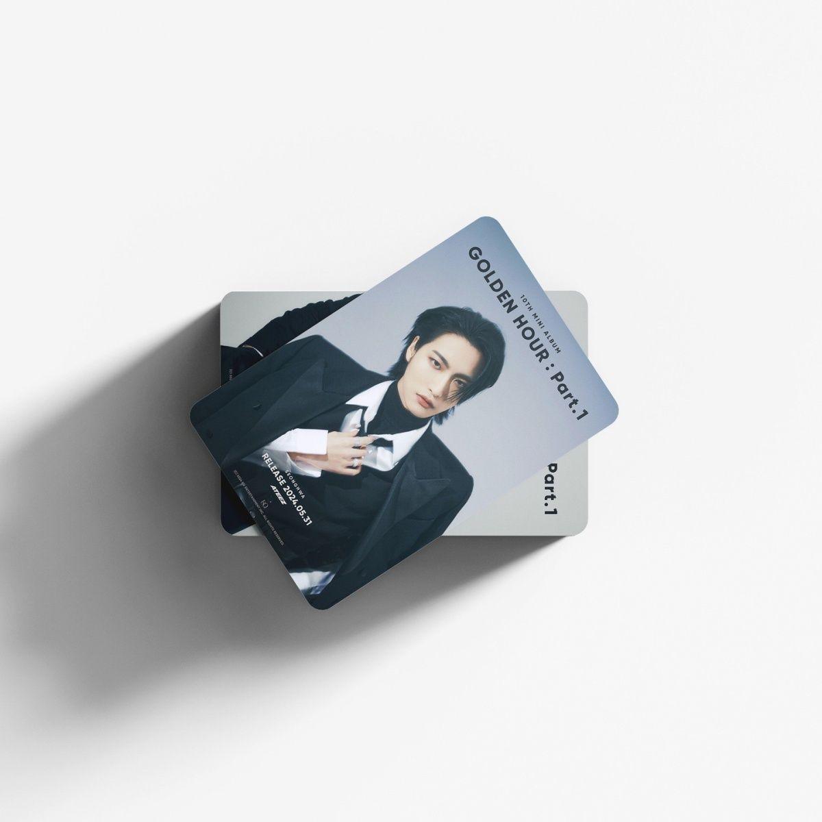 PHOTOCARDS ATEEZ GOLDEN HOUR Part. 1 55 pcs