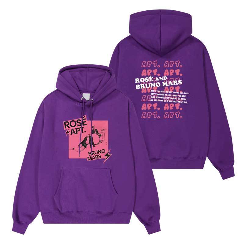 APT ROSÉ HOODIE (BLACKPINK) AND BRUNO MARS