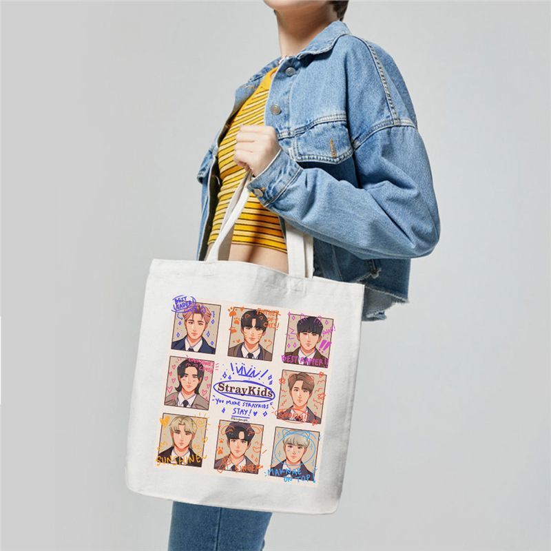 STRAY KIDS SKZOO ECOBAGS