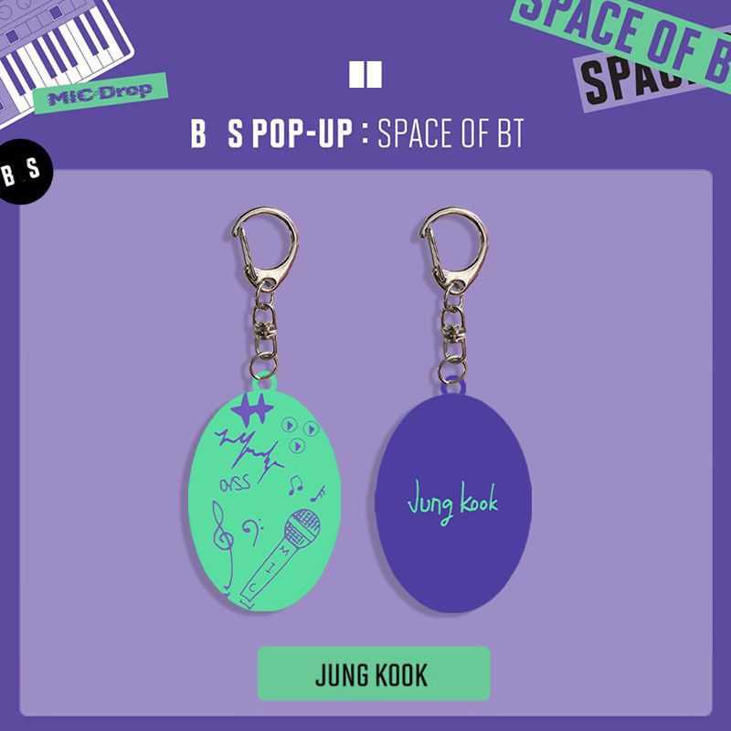 BTS MERCH SET OF 7  POP UP KEYRINGS