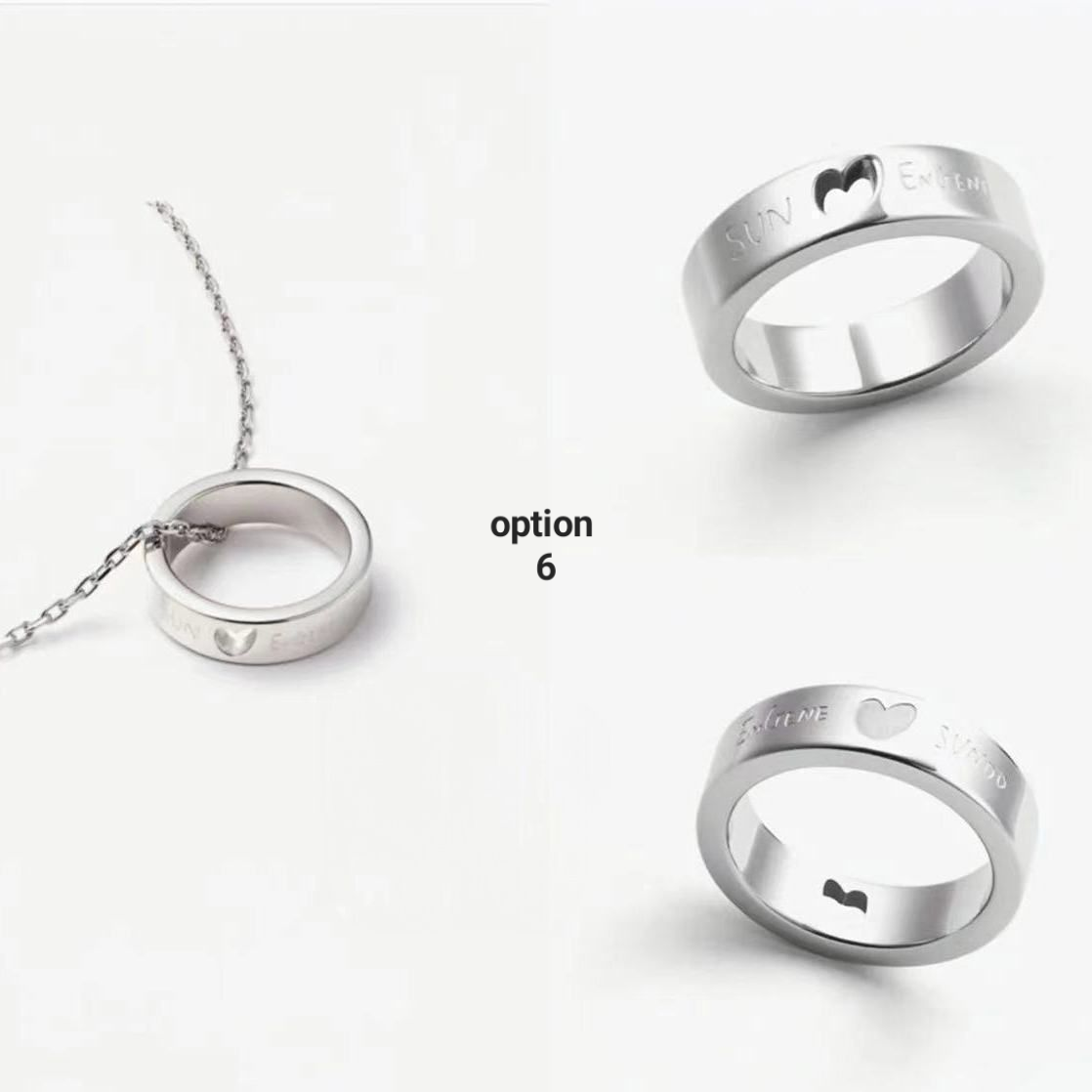 ENHYPEN NECKLACE (CHAIN + RING) all members