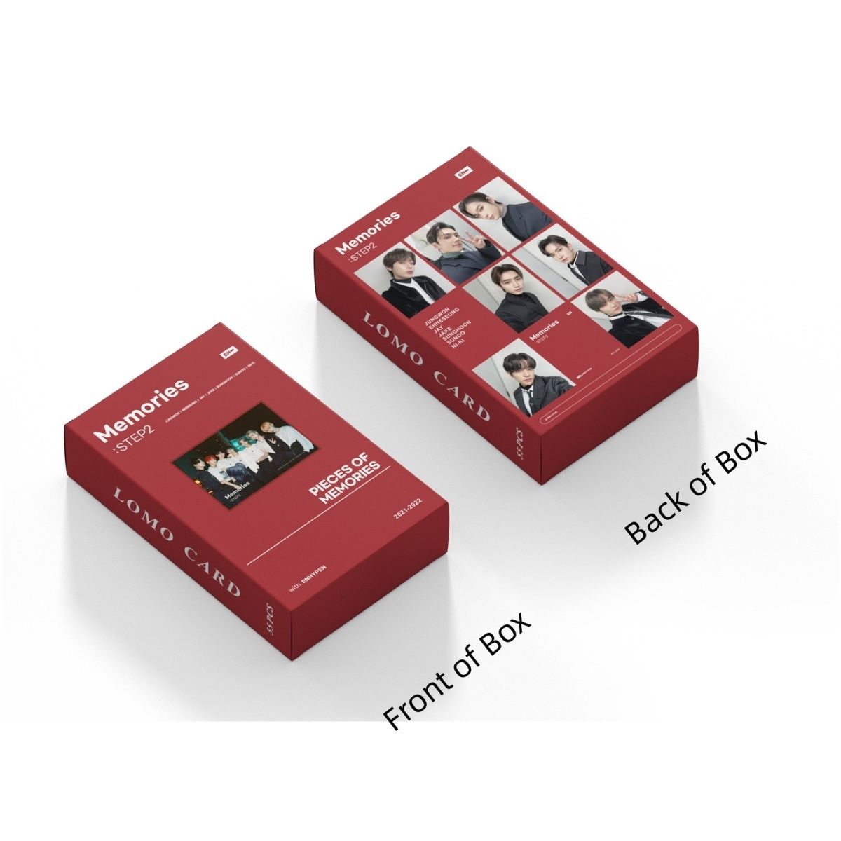 PHOTOCARDS ENHYPEN MEMORIES: STEP2 55 PCS