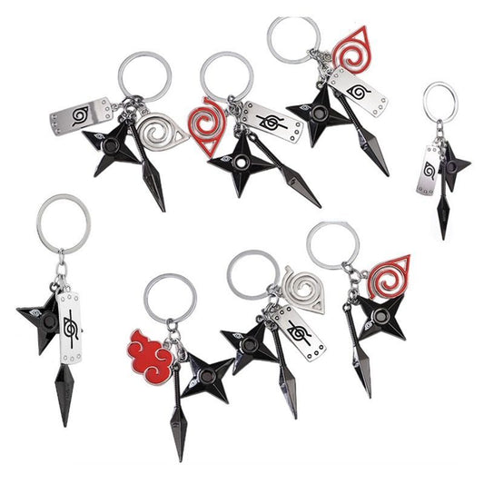 NARUTO MERCH KEYCHAINS- VARIOUS OPTIONS!