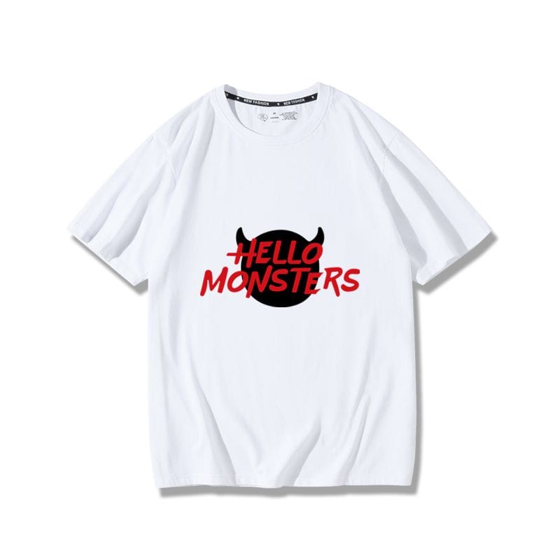 BABY MONSTER HELLO MONSTER T SHIRT 100% COTTON