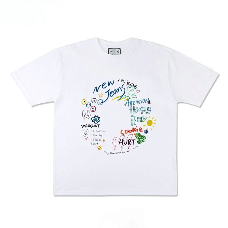 NEWJEANS  T-SHIRT 100% COTTON