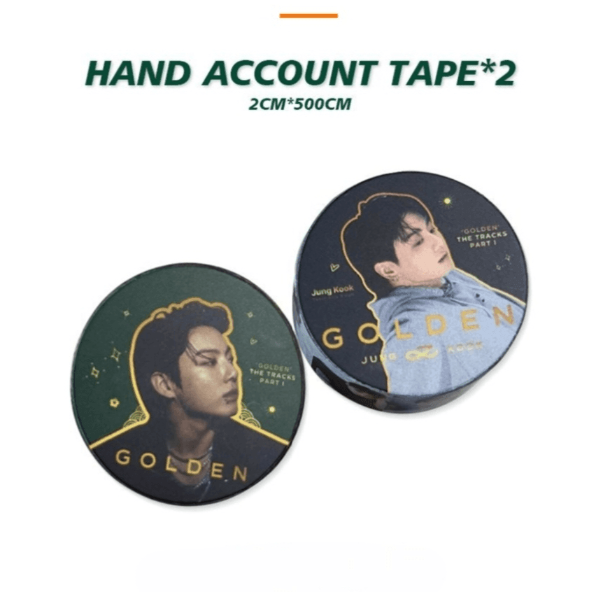 BTS JUNGKOOK GOLDEN KIT WITH 159 PIECES (GIFT BOX WITH/ VARIOUS ITEMS!✨)