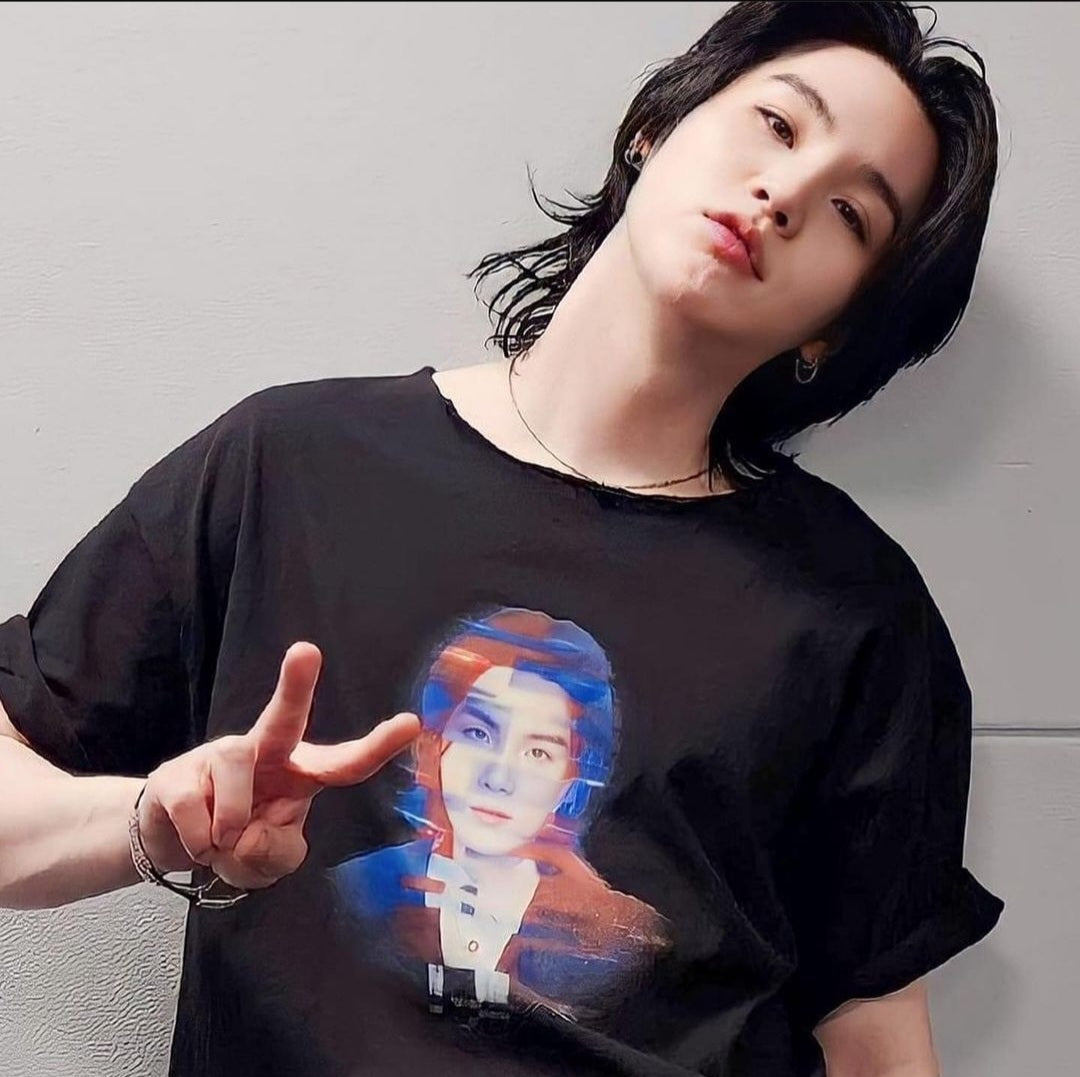 T-SHIRT SUGA AGUST D D'DAY 100% COTTON