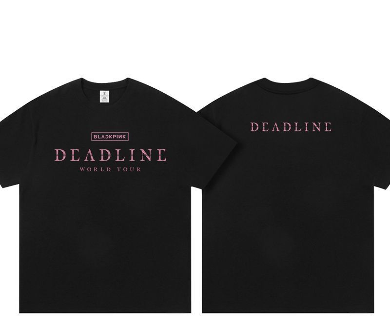 BLACKPINK DEADLINE T-SHIRTS 100% COTTON