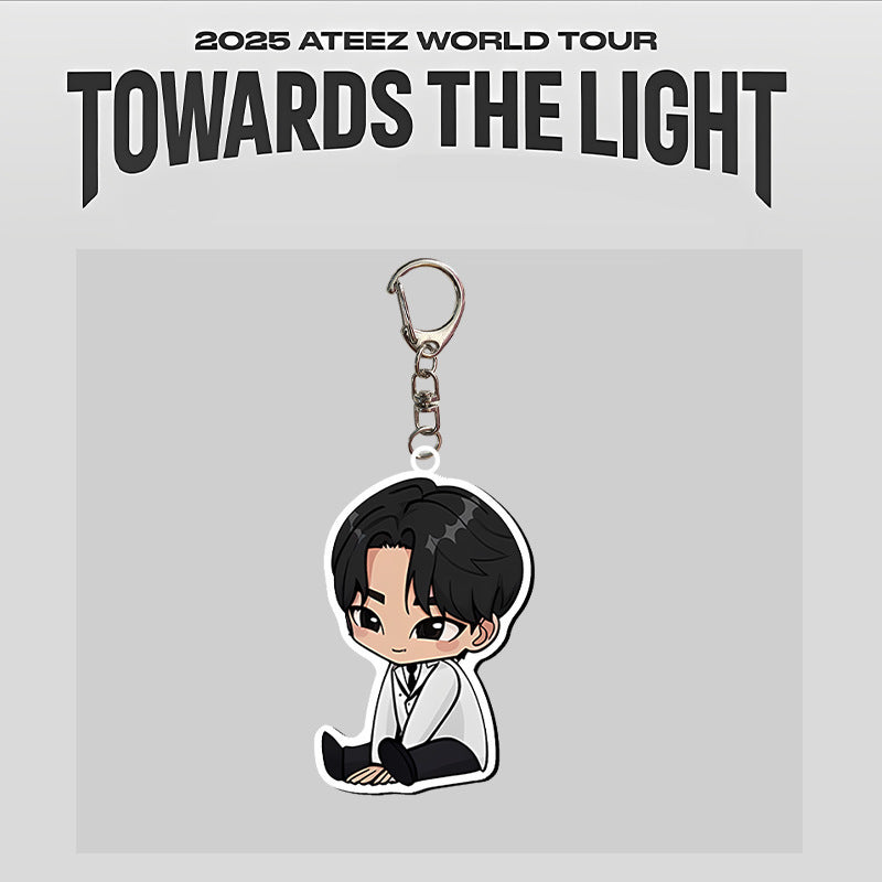 ATEEZ MERCH ACRYLIC KEYRINGS